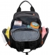 BLACK MULTIPOCKET AND FUNCTION MOMMY BACKPACK