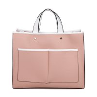 Pink Fashion Stylish Satchel Handbag - LF1919