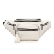 White Fashion Fanny Pack Waist Bag - WAG 5677