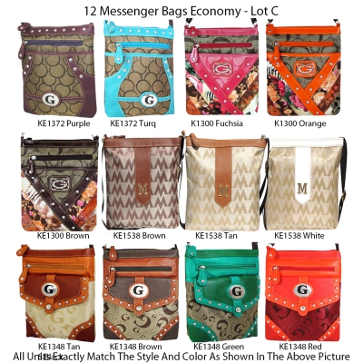 12 Messenger Bags - Economy Lot C