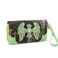 Lime Western Cowgirl Trendy Collection Wallet - FML35 300W