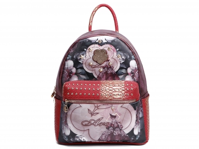 Burgundy Arosa "Queen Lady" Collections Backpacks - BGB8318