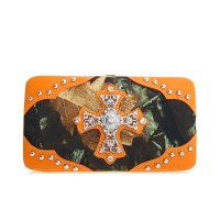 Orange Western Hard Case Collection Wallet - FML16 4326C