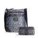 Gray Signature Sty Messenger Bag with Wallet - KE1527-KW296