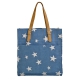 Blue Fashion 'Stars' Tote Bag - LS0394