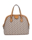 Khaki Fashion Stylish Satchel Handbag - LF1919