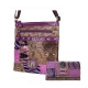 Purple Signature Sty Messenger Bag with Wallet - KE1404-KW280