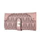 Pink Designer Signature Wallet - BQ6042