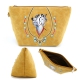 Camel Western Coin Purse Wallet Pouch Makeup Bag - PTF17171