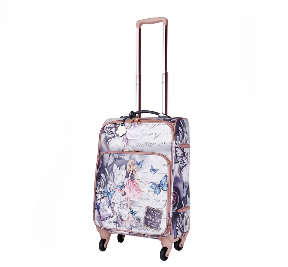 Blue Arosa Dreamers Carry-On Luggage Roller - BFL6999 - Click Image to Close