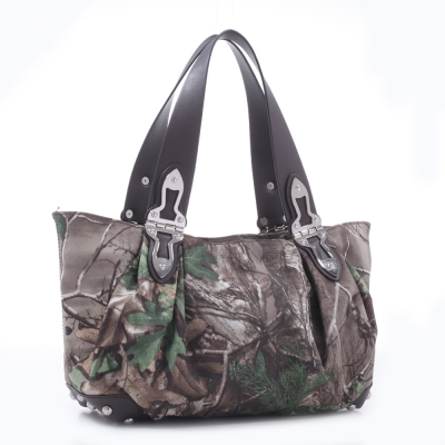 D.Coffee "Mossy Oak" Camouflage Print Handbag - MT1-2228