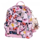 Pink Signature Inspired Fashion Backpack - F858