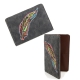 Taupe Classic Western Small Card Wallet - PTF17208