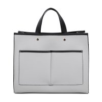 Gray Fashion Stylish Satchel Handbag - LF1919