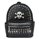 Black Premium Concealed Skull Embroidery Backpack - G46SK4