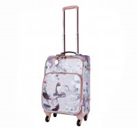 Burgundy Arosa Princess Mermaid Carry-On Luggage - BCL6999